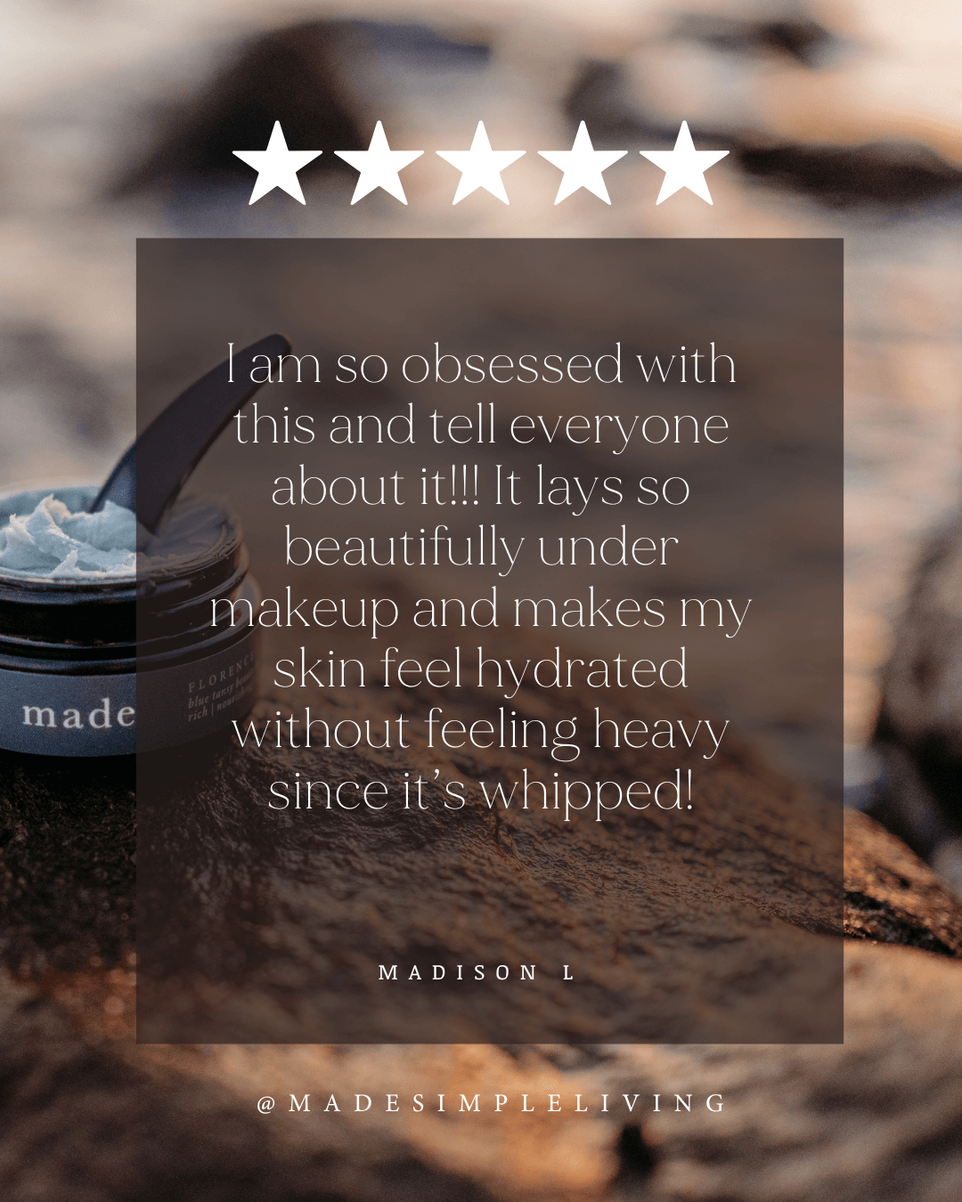 Florence Blue Tansy Barrier Balm