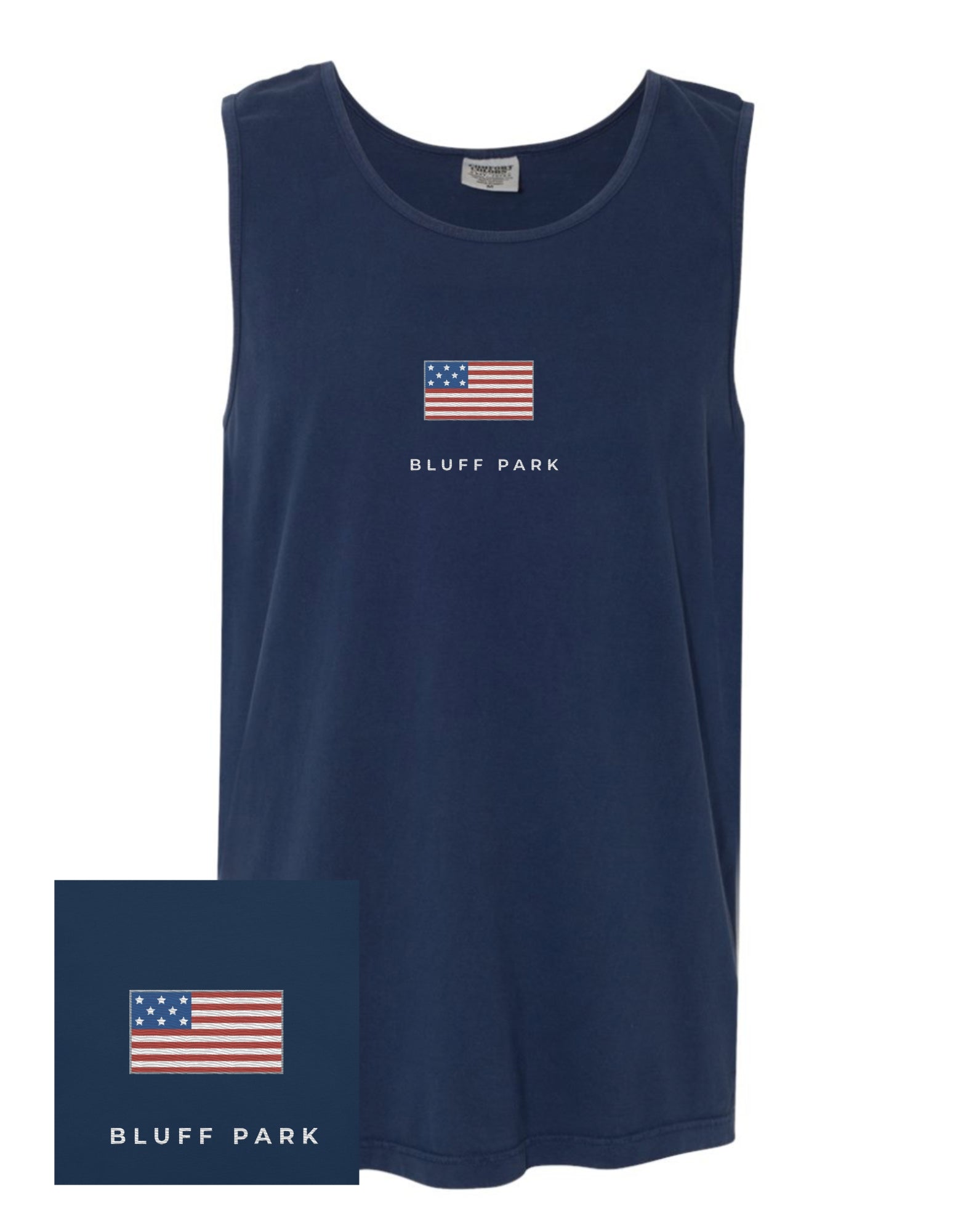 Bluff Park Embroidered Tank PREORDER