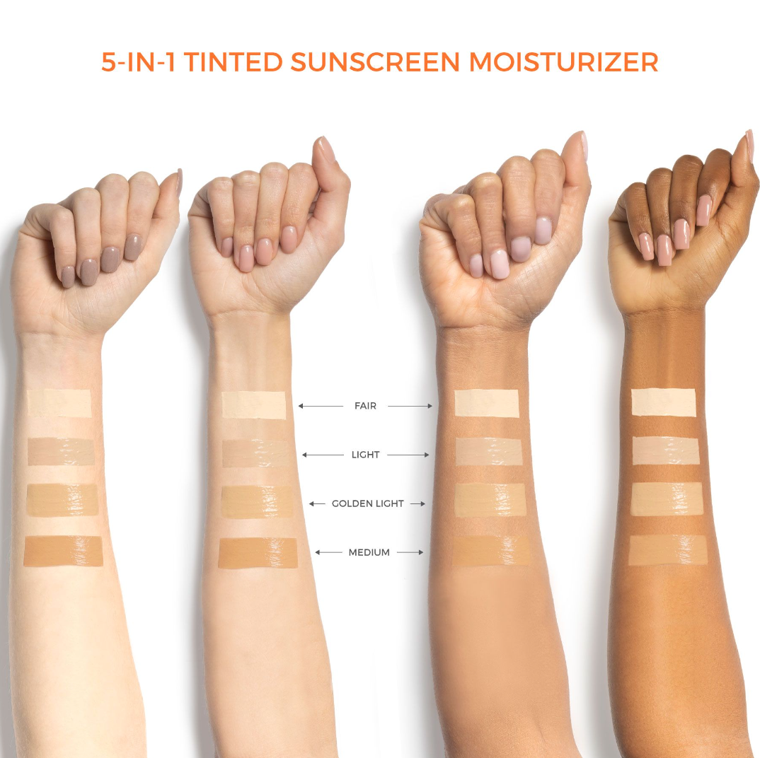 5-in-1 Tinted Sunscreen Moisturizer