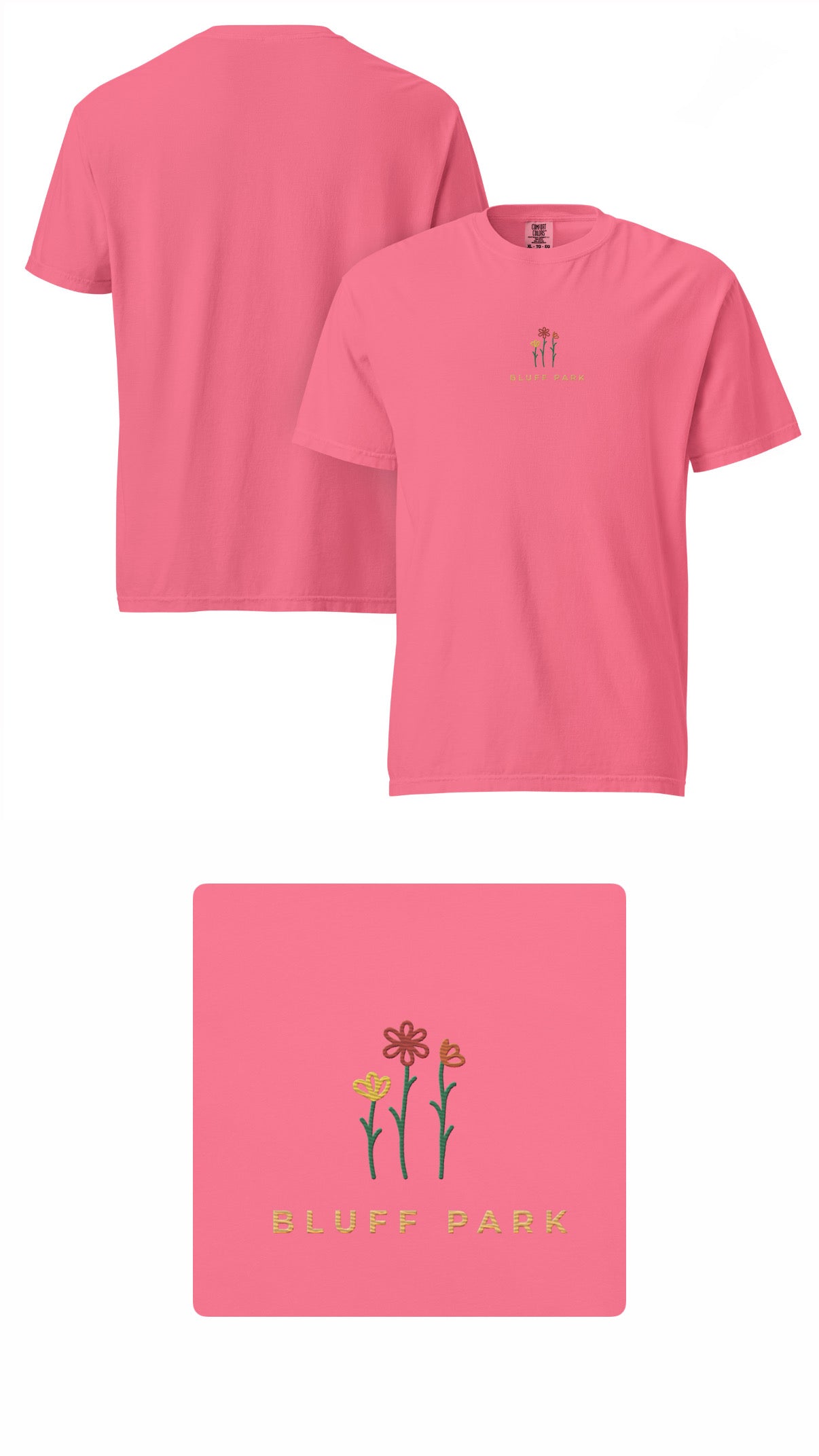 Bluff Park Embroidered Tshirt PREORDER