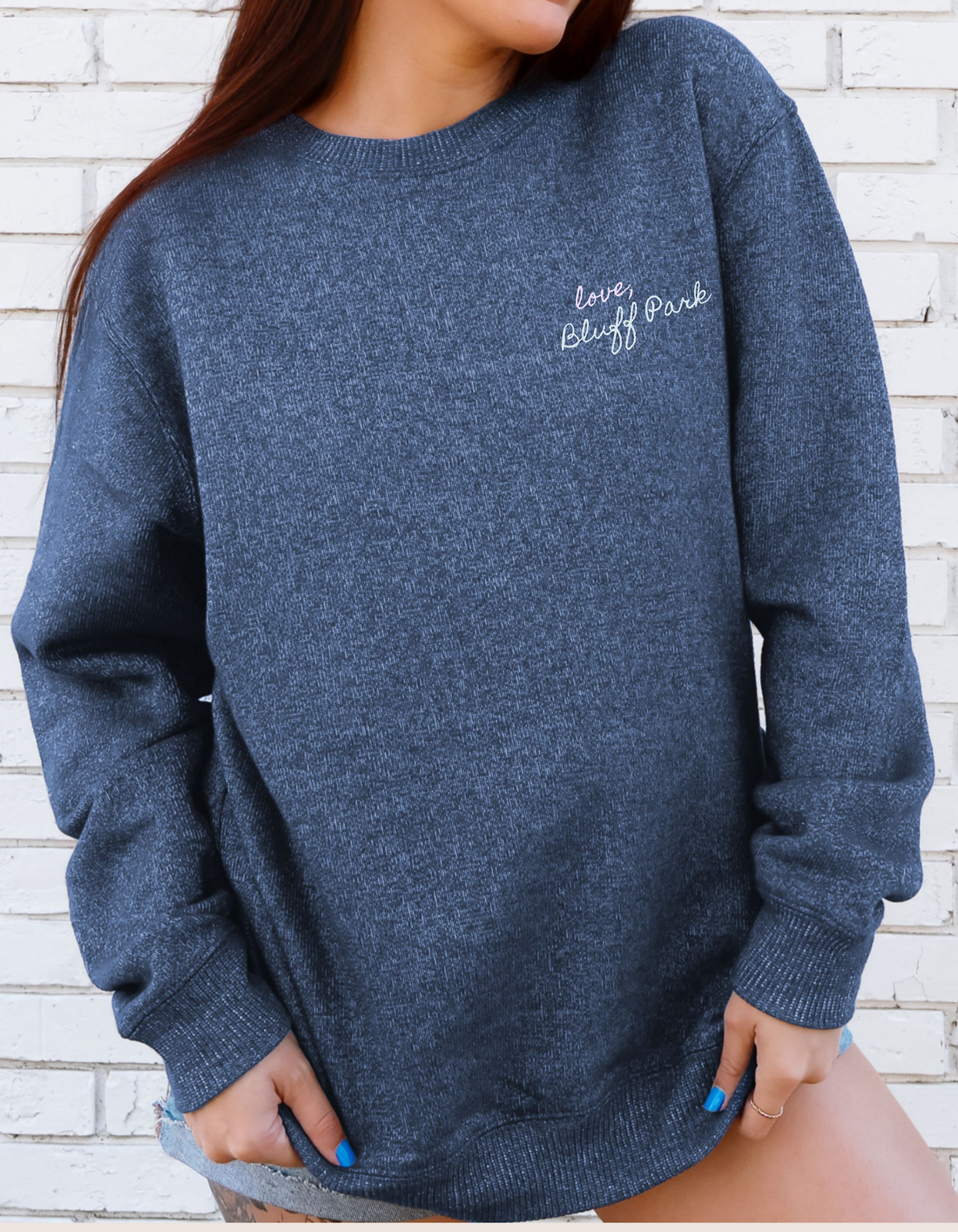 Bluff Park Embroidered Sweatshirt 2025 Preorder