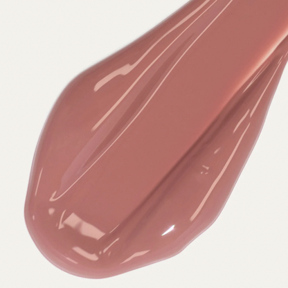 Lip colour serum shade Buff is a neutral nude with a tiny hint of pink.